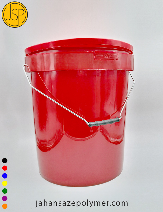 سطل 20 کیلویی دسته فلزی